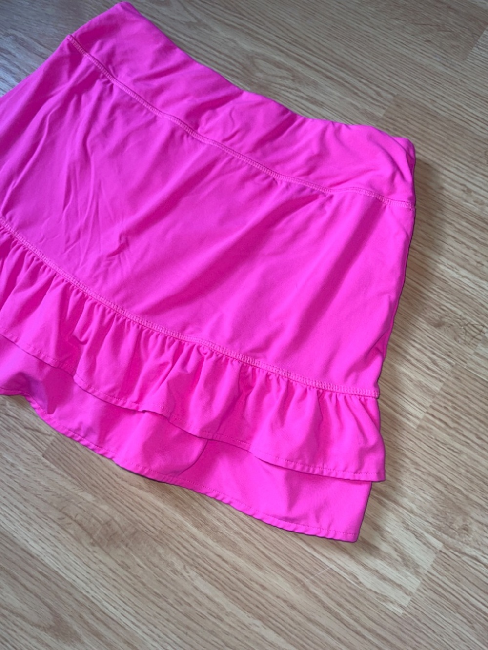 Lilly Pulitzer luxletic Fern Ruffle Skort in Pink Grenadine Size Small - Picture 7 of 10